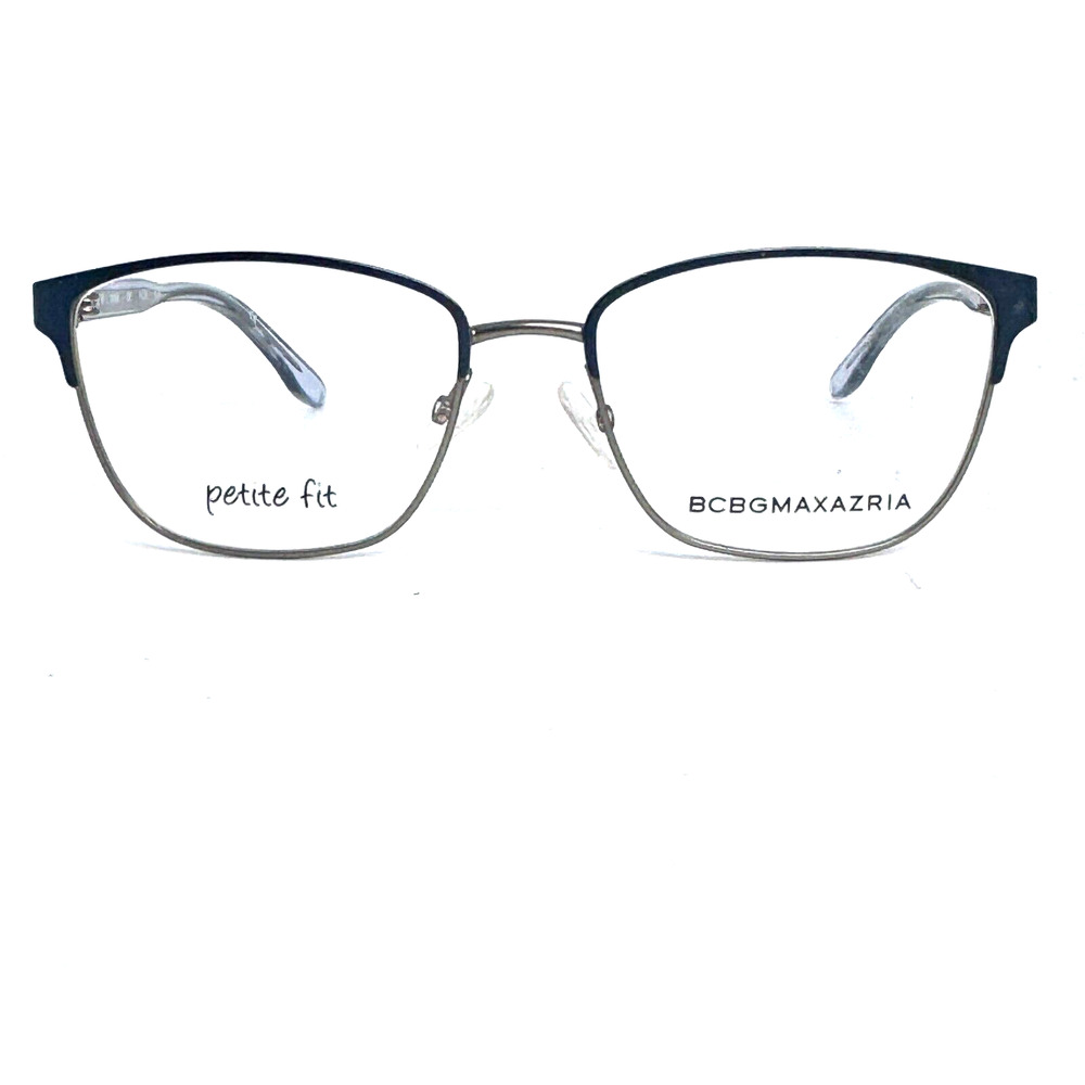 BCBG MAXAZRIA Hilda Blue Square Eyeglasses Frames 50-16‎ 130 H16869